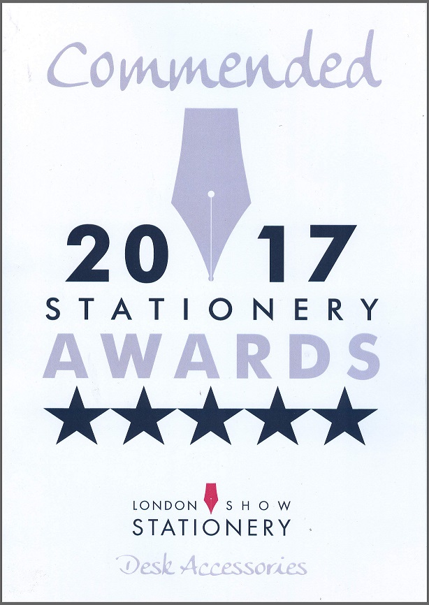 Romeo Maestri | La Storia | Gli anni '10 del XXI secolo | Il premio ricevuto al London Stationery Show 2017