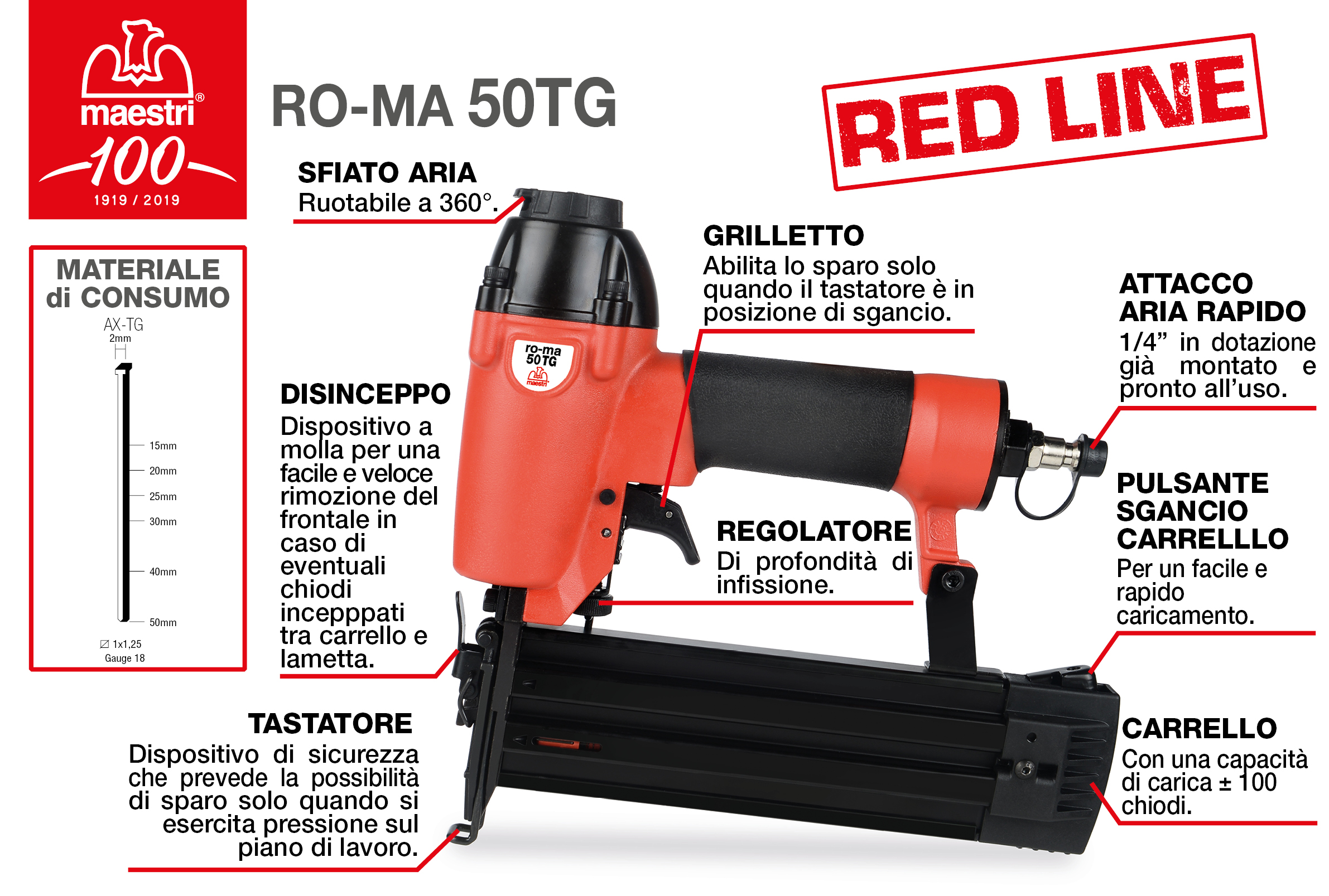 RO-MA 50TG RED LINE RO-MA 50TG RED LINE