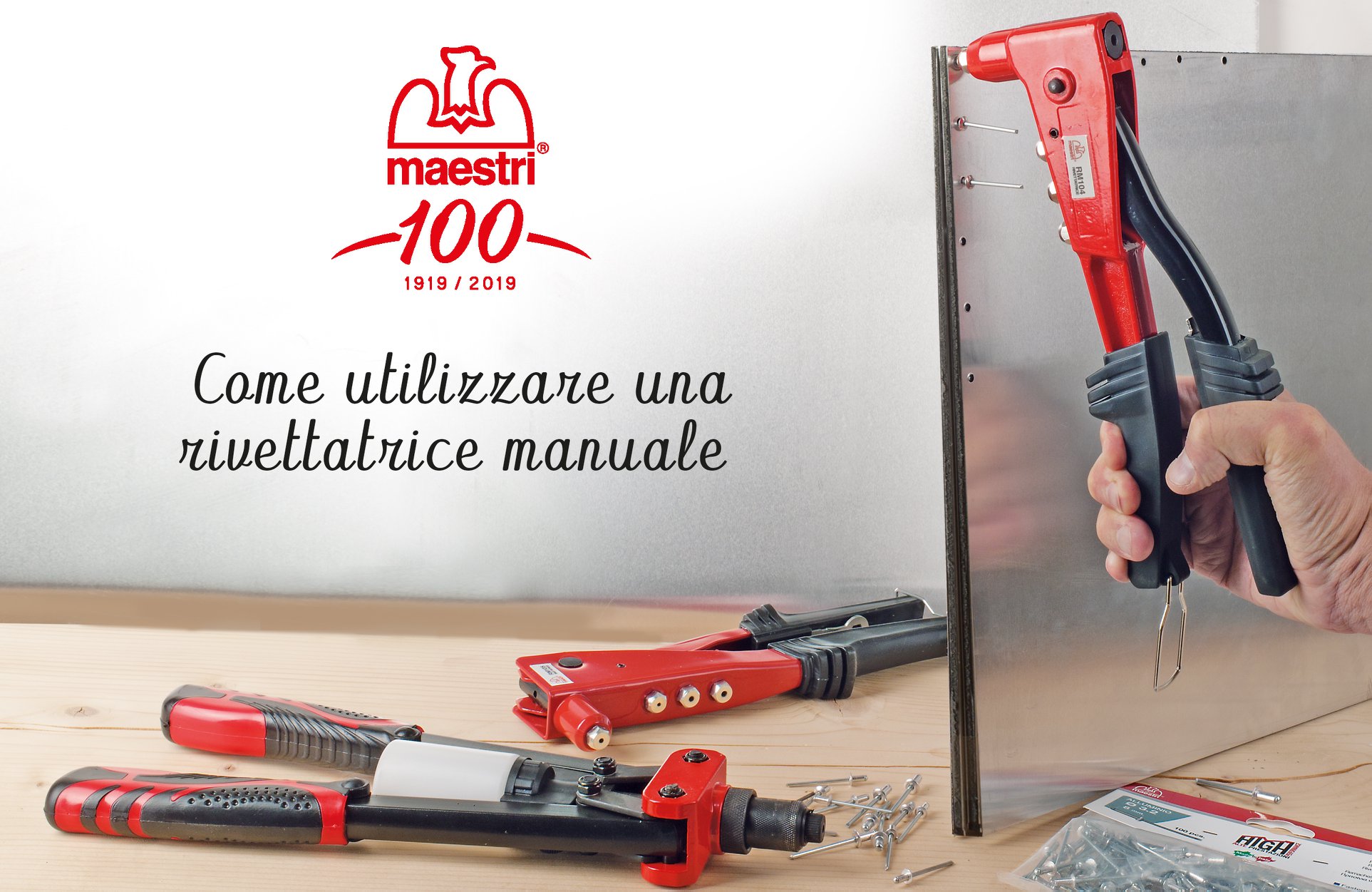 Rivettatrice manuale