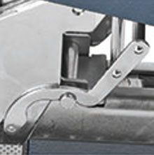 Opening front plate for easy staple jam removal