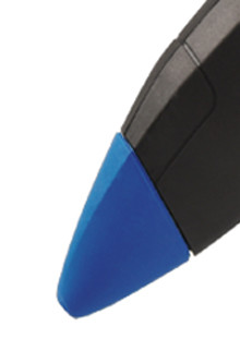 Boquilla intercambiable de Ø 2,5 con protección de silicona